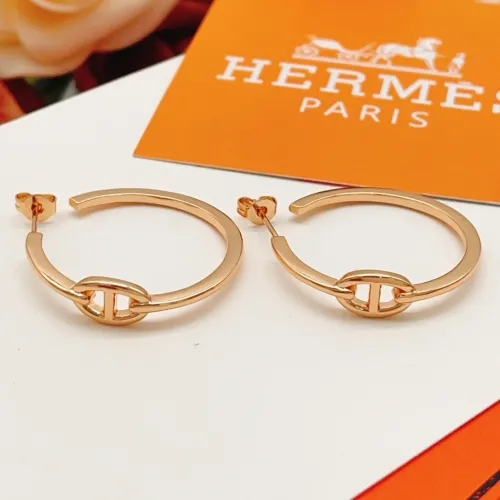 Wholesale Hermes Earrings For Women #1469621 $29.00 USD, Wholesale Quality Replica Hermes Earrings