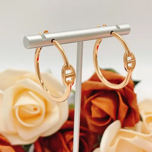 Replica Hermes Earrings For Women #1469621 $29.00 USD for Wholesale