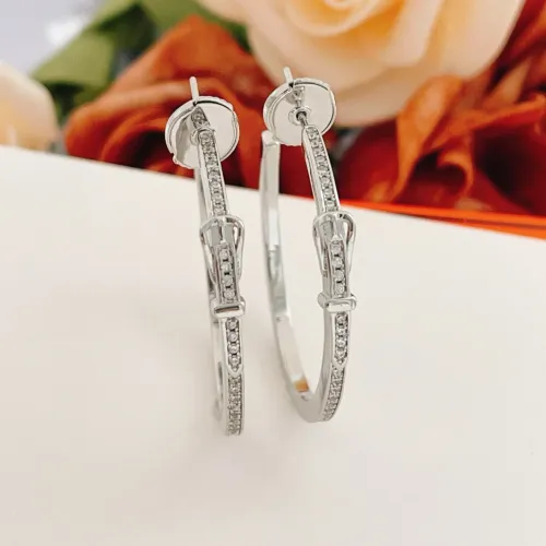 Replica Hermes Earrings For Women #1469622 $29.00 USD for Wholesale
