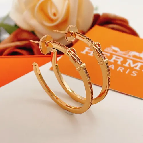 Wholesale Hermes Earrings For Women #1469623 $29.00 USD, Wholesale Quality Replica Hermes Earrings