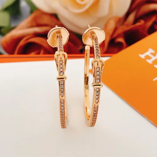 Replica Hermes Earrings For Women #1469623 $29.00 USD for Wholesale