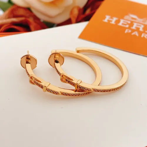 Replica Hermes Earrings For Women #1469623 $29.00 USD for Wholesale