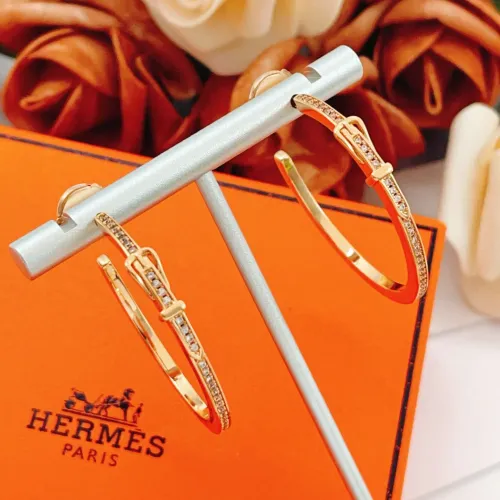 Replica Hermes Earrings For Women #1469623 $29.00 USD for Wholesale