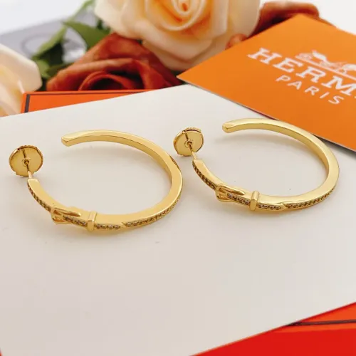Replica Hermes Earrings For Women #1469624 $29.00 USD for Wholesale