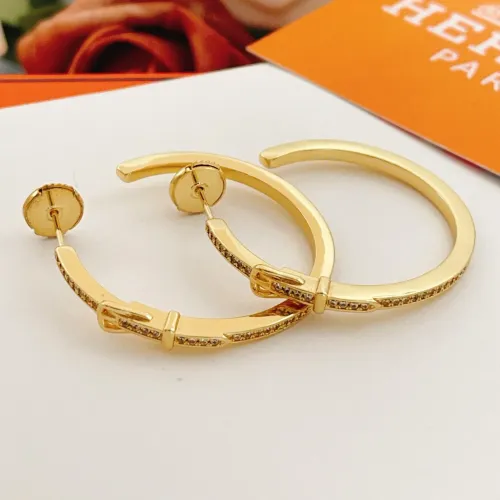 Replica Hermes Earrings For Women #1469624 $29.00 USD for Wholesale