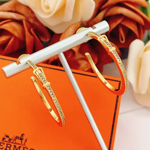 Replica Hermes Earrings For Women #1469624 $29.00 USD for Wholesale