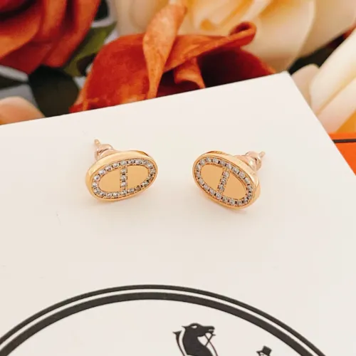 Replica Hermes Earrings For Women #1469632 $27.00 USD for Wholesale