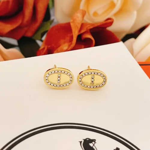 Wholesale Hermes Earrings For Women #1469635 $27.00 USD, Wholesale Quality Replica Hermes Earrings