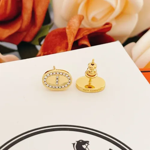 Replica Hermes Earrings For Women #1469635 $27.00 USD for Wholesale