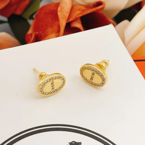 Replica Hermes Earrings For Women #1469635 $27.00 USD for Wholesale