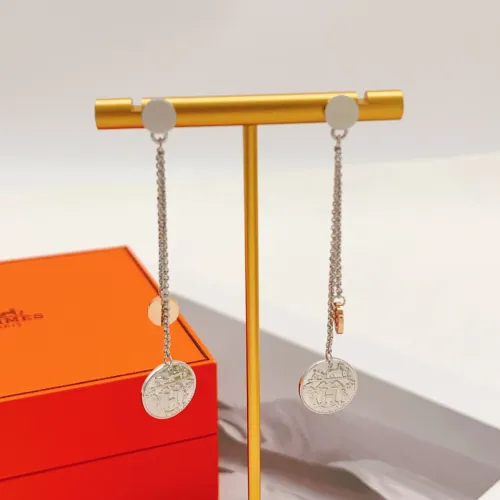 Replica Hermes Earrings For Women #1469639 $34.00 USD for Wholesale