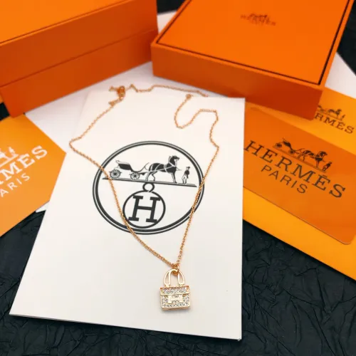 Replica Hermes Necklaces #1469656 $25.00 USD for Wholesale