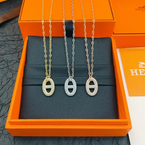 Replica Hermes Necklaces #1469658 $29.00 USD for Wholesale