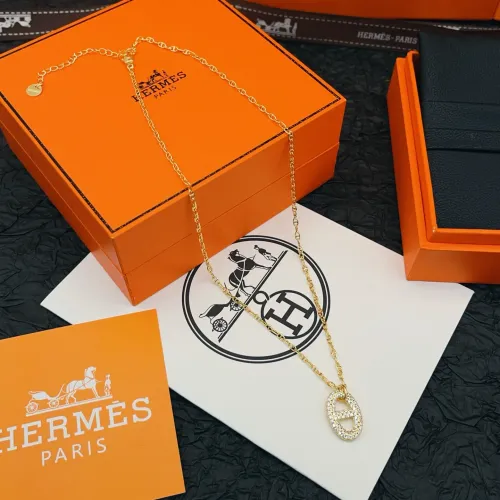 Replica Hermes Necklaces #1469661 $29.00 USD for Wholesale