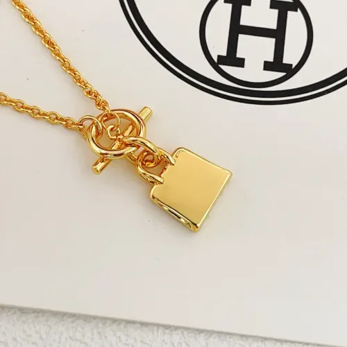 Replica Hermes Necklaces #1469670 $27.00 USD for Wholesale