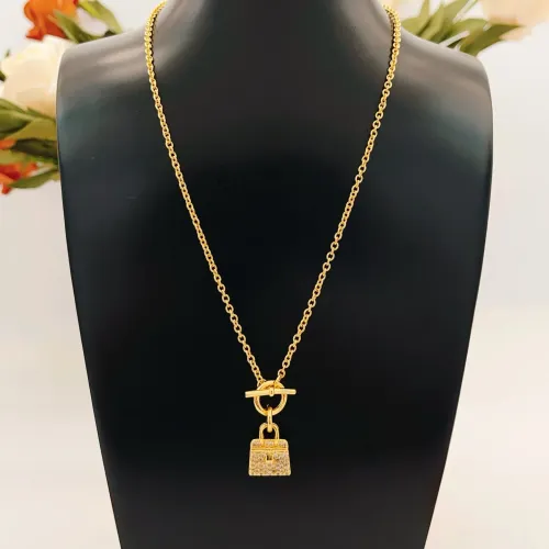 Replica Hermes Necklaces #1469670 $27.00 USD for Wholesale