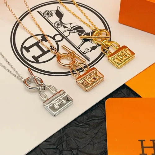 Replica Hermes Necklaces #1469677 $29.00 USD for Wholesale