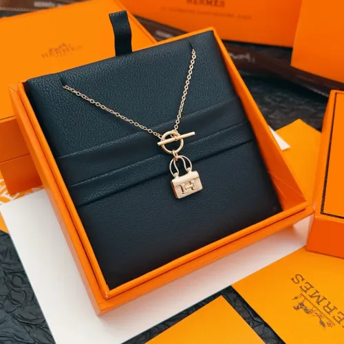 Replica Hermes Necklaces #1469678 $29.00 USD for Wholesale