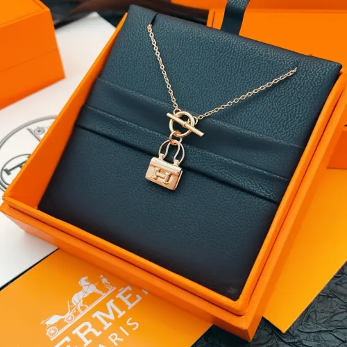 Replica Hermes Necklaces #1469678 $29.00 USD for Wholesale