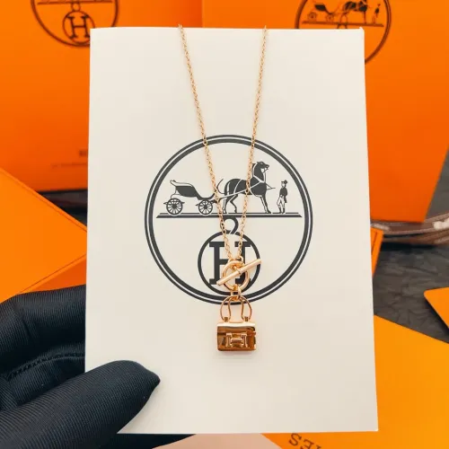Replica Hermes Necklaces #1469678 $29.00 USD for Wholesale