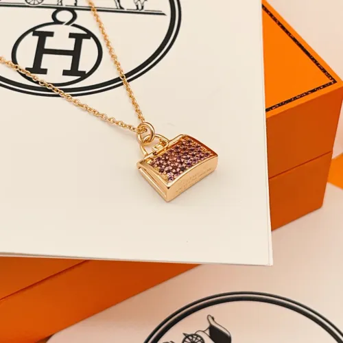 Replica Hermes Necklaces #1469679 $29.00 USD for Wholesale