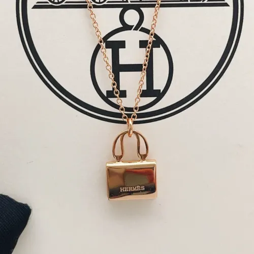 Replica Hermes Necklaces #1469683 $32.00 USD for Wholesale