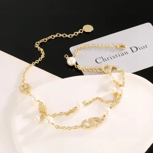 Replica Christian Dior Necklaces For Women #1469686 $32.00 USD for Wholesale