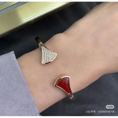 Replica Bvlgari Bracelets In Rose Gold #1469688 $45.00 USD for Wholesale