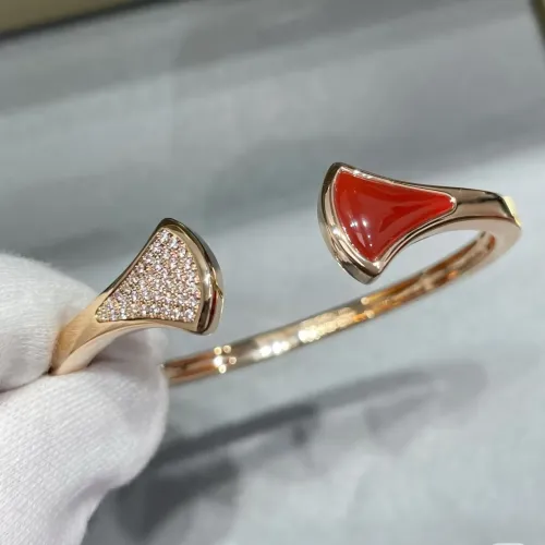 Replica Bvlgari Bracelets In Rose Gold #1469688 $45.00 USD for Wholesale