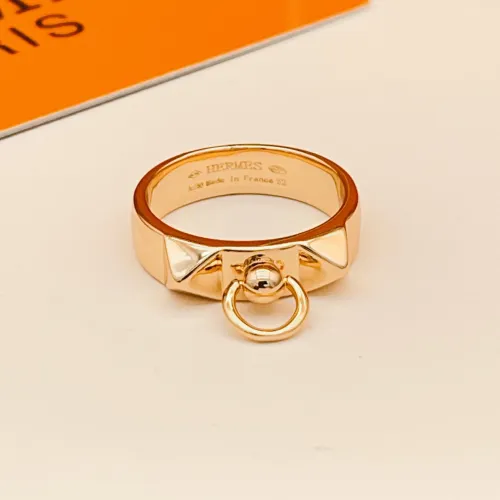 Wholesale Hermes Rings In Rose Gold #1469691 $27.00 USD, Wholesale Quality Replica Hermes Rings