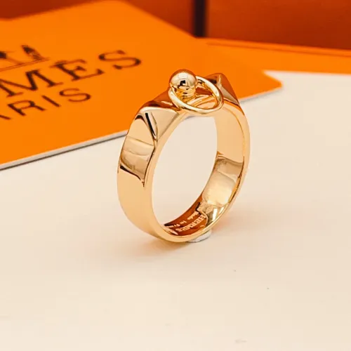 Replica Hermes Rings In Rose Gold #1469691 $27.00 USD for Wholesale