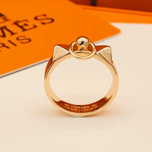 Replica Hermes Rings In Rose Gold #1469691 $27.00 USD for Wholesale