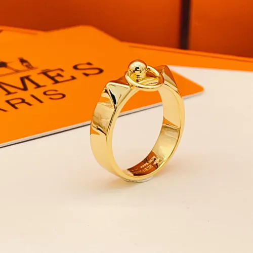 Replica Hermes Rings In Gold #1469692 $27.00 USD for Wholesale
