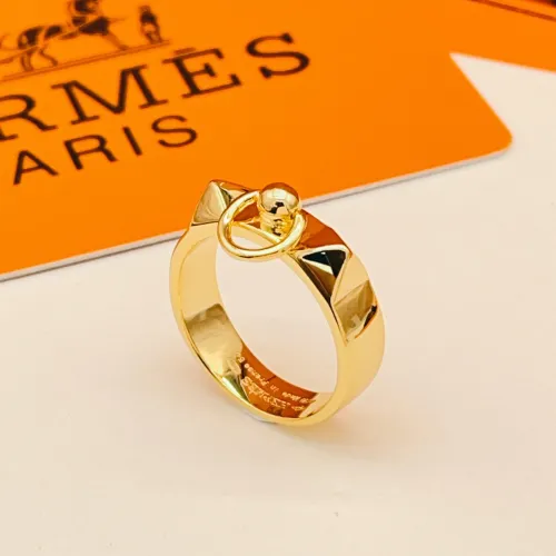 Replica Hermes Rings In Gold #1469692 $27.00 USD for Wholesale