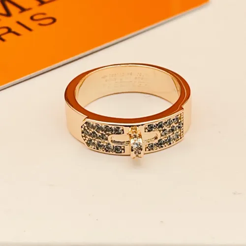 Wholesale Hermes Rings In Rose Gold #1469696 $27.00 USD, Wholesale Quality Replica Hermes Rings