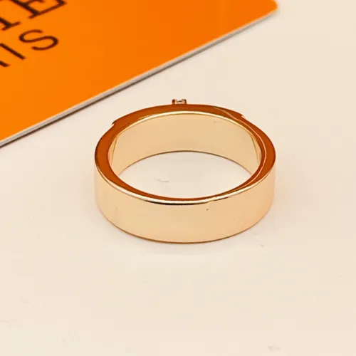 Replica Hermes Rings In Rose Gold #1469696 $27.00 USD for Wholesale