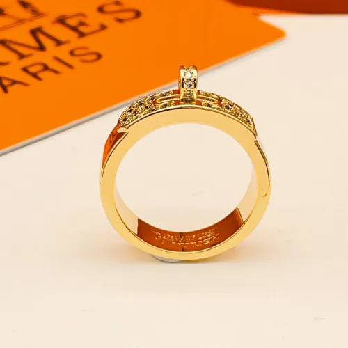 Replica Hermes Rings In Gold #1469697 $27.00 USD for Wholesale