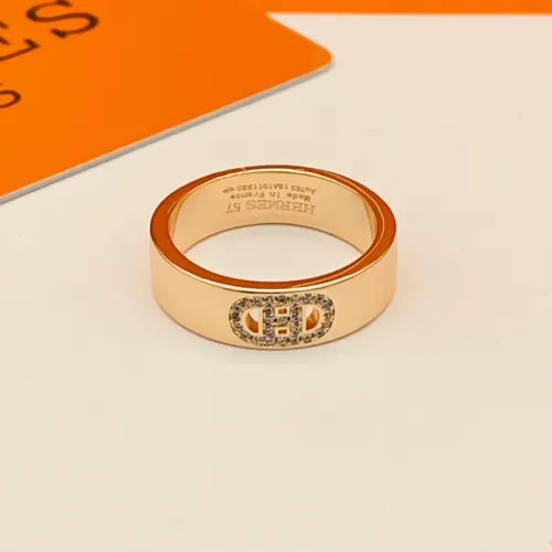 Wholesale Hermes Rings In Rose Gold #1469700 $27.00 USD, Wholesale Quality Replica Hermes Rings