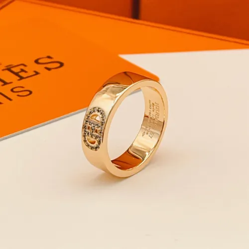 Replica Hermes Rings In Rose Gold #1469700 $27.00 USD for Wholesale