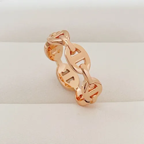Replica Hermes Rings In Rose Gold #1469706 $27.00 USD for Wholesale