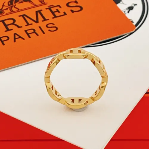 Replica Hermes Rings In Gold #1469707 $27.00 USD for Wholesale