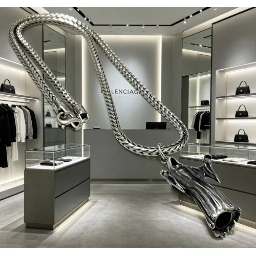 Replica Balenciaga Necklaces #1469746 $52.00 USD for Wholesale