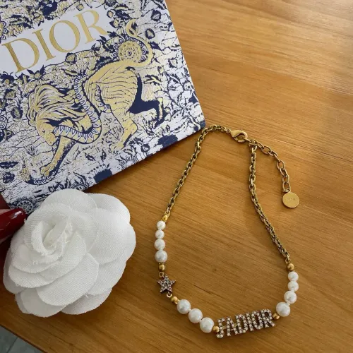 Replica Christian Dior Necklaces For Women #1469823 $29.00 USD for Wholesale