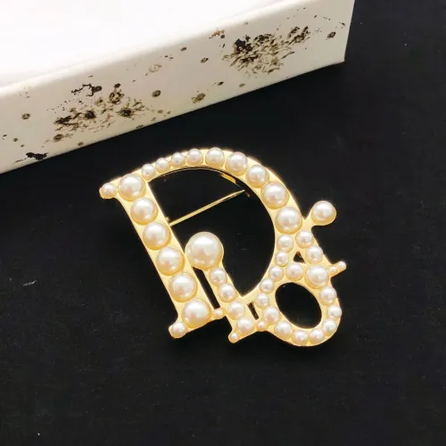 Replica Christian Dior Brooches For Women #1469839 $27.00 USD for Wholesale