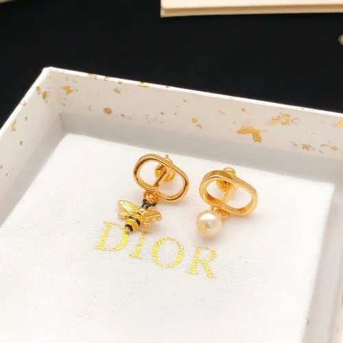 Replica Christian Dior Earrings For Women #1469841 $27.00 USD for Wholesale