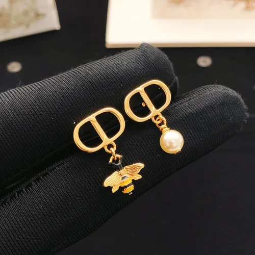 Replica Christian Dior Earrings For Women #1469841 $27.00 USD for Wholesale