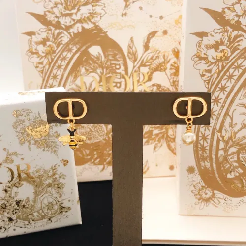 Replica Christian Dior Earrings For Women #1469841 $27.00 USD for Wholesale
