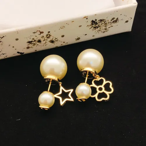 Replica Christian Dior Earrings For Women #1469842 $27.00 USD for Wholesale