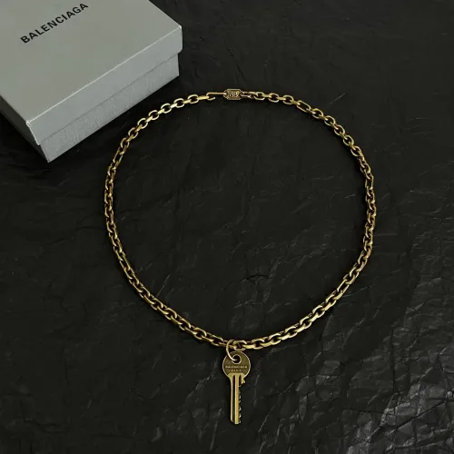 Wholesale Balenciaga Necklaces #1469868 $56.00 USD, Wholesale Quality Replica Balenciaga Necklaces