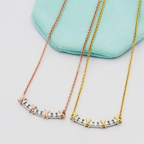 Replica Tiffany Necklaces #1469899 $25.00 USD for Wholesale